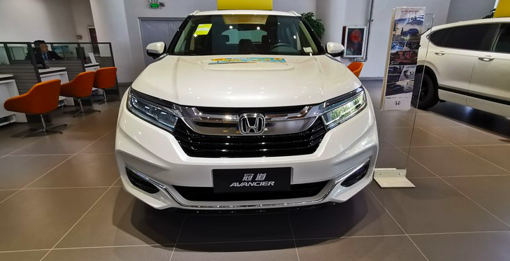 进店实拍2020款本田冠道车长4858mm20t榨出272马力配四驱