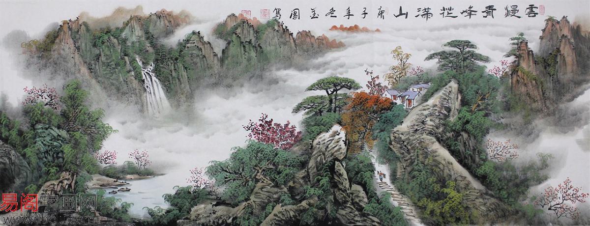 周金阊山水画大气魄大格局大境界