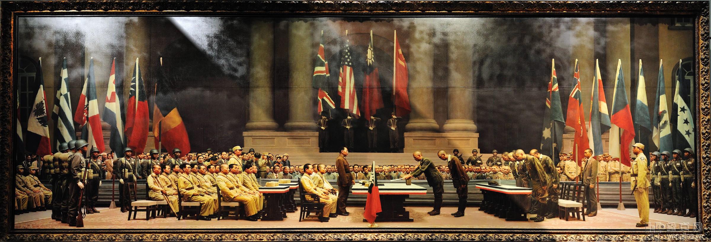 1945年8月21日,日本投降代表赴湖南芷江洽降.