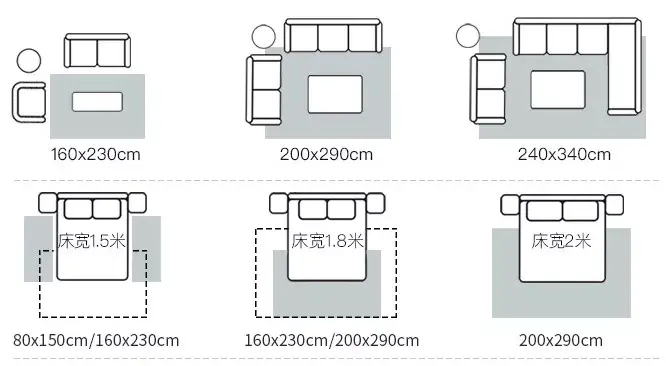 客厅平面布置图尺寸图图片