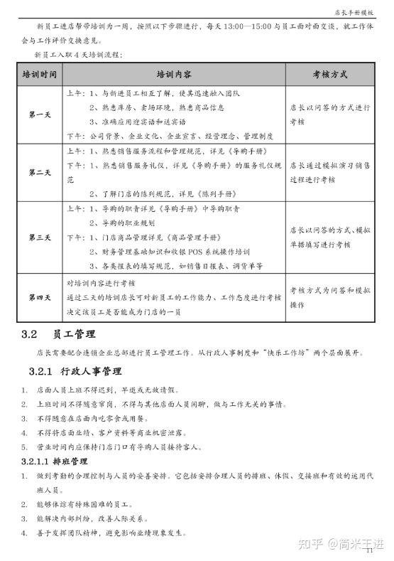 连锁门店精细化运营管理:文末附有《店长手册》 - 知乎