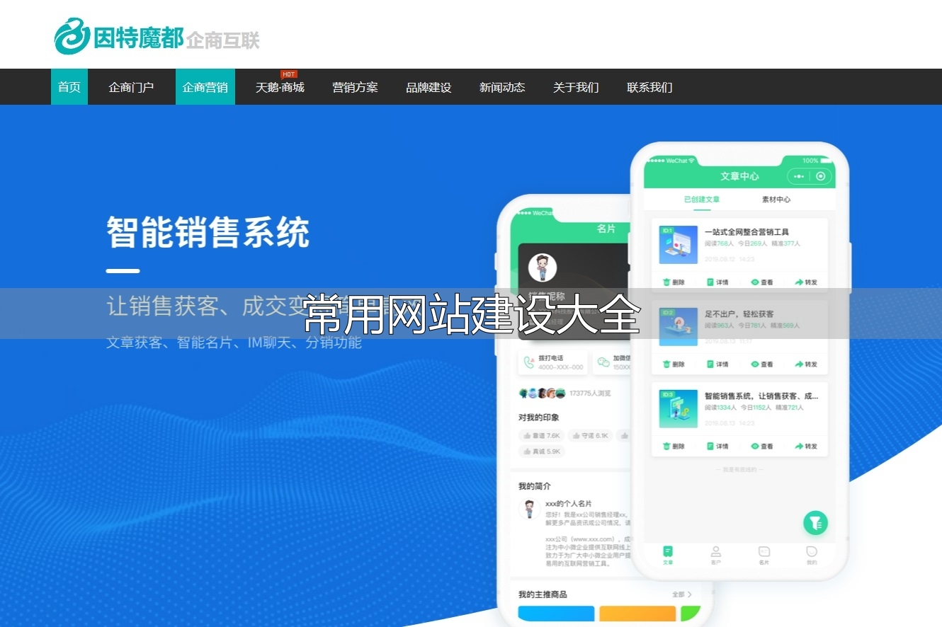 的网站建设_常用大全网站建设方案_常用网站建设大全
