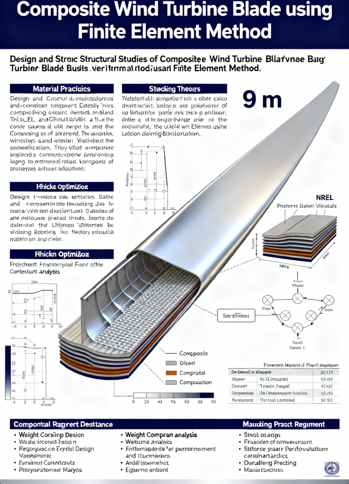 Design and Structural studies of Composite Wind Turbine Blade using ...