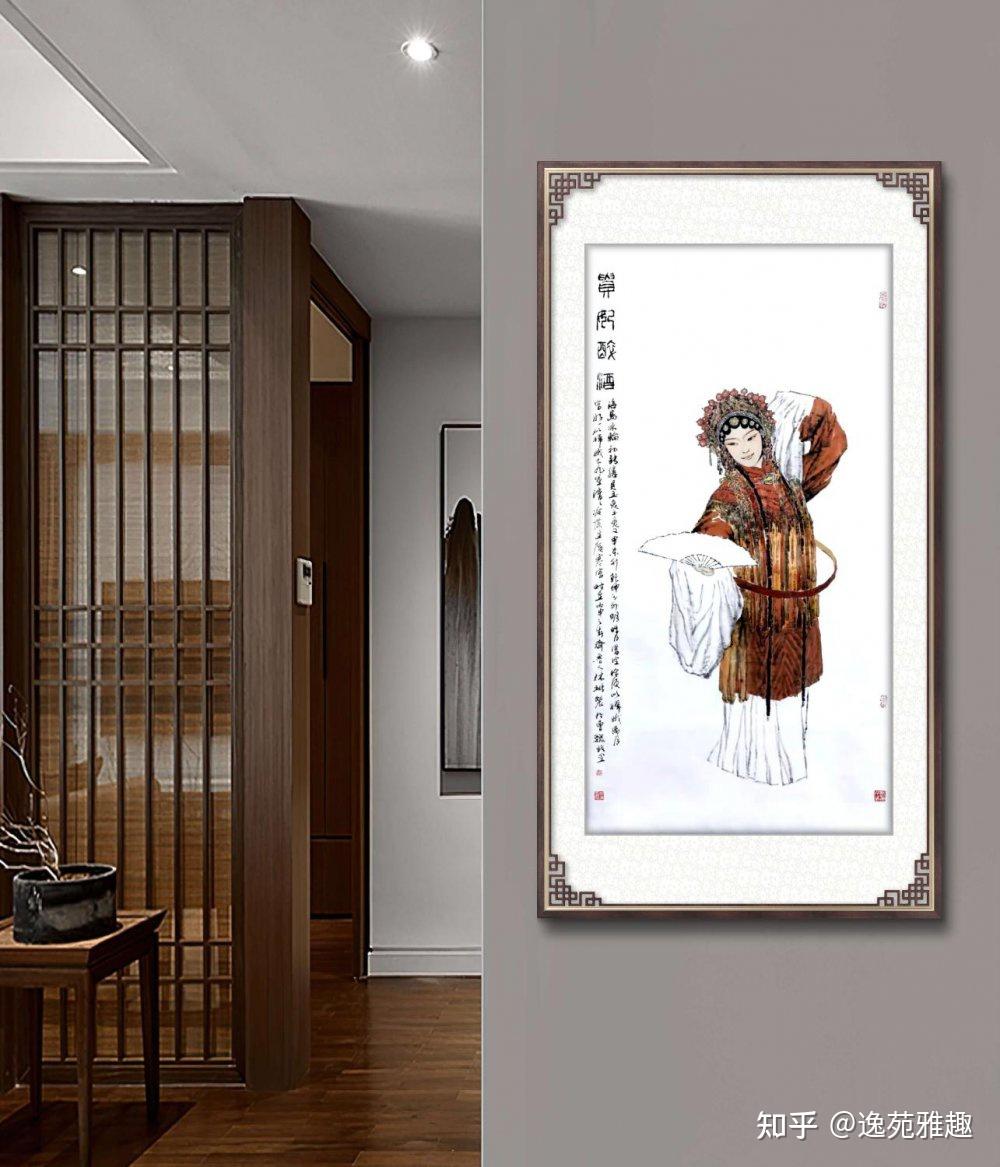 画作欣赏人生如戏精彩纷呈画家林琳作品欣赏