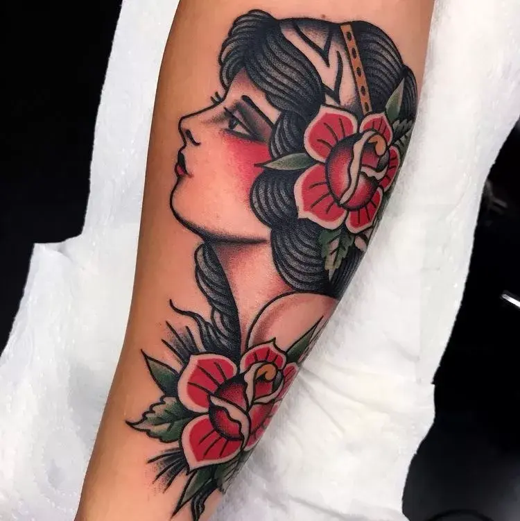 依靠纹身辨认尸体old school纹身就是在这个时候应运而生也跟"水手