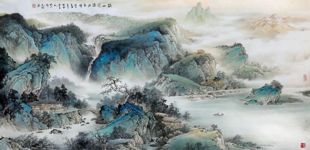 中国山水画的意境追求图片