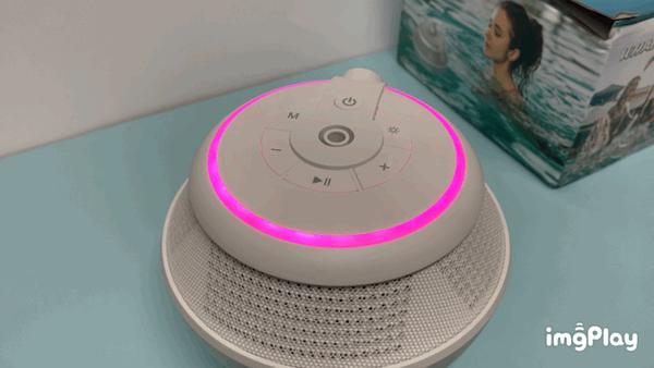 音箱会喷水cowinwhale漂浮水上喷泉蓝牙音箱评测