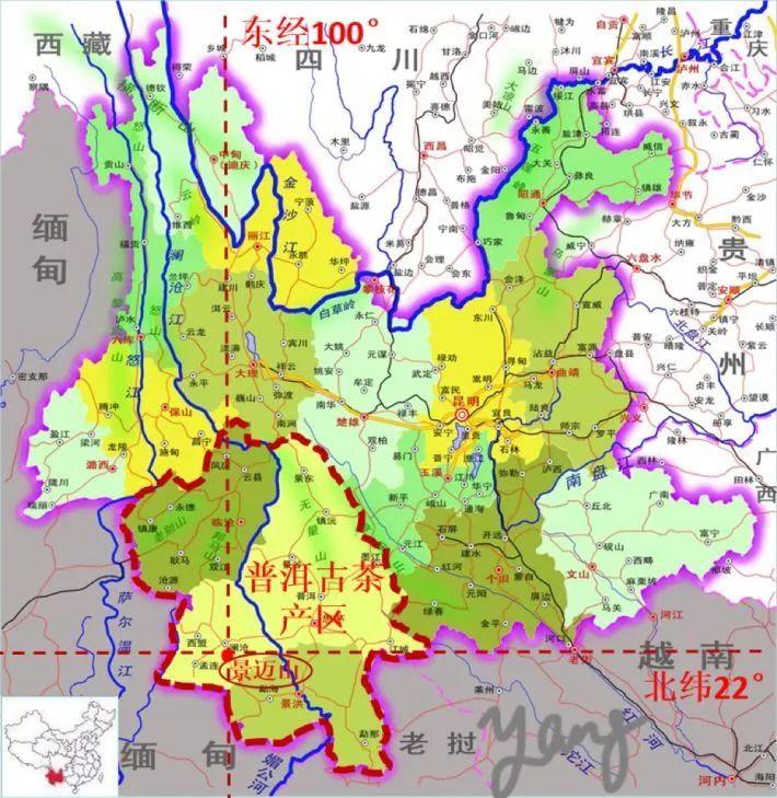 澜沧县地理位置图片