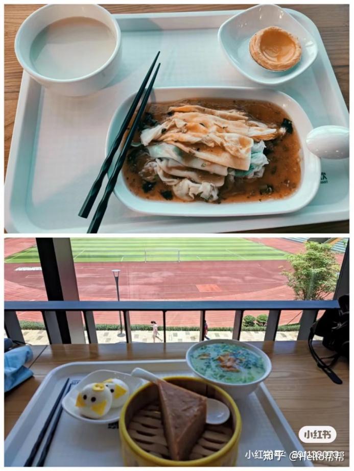 深圳大学食堂图片