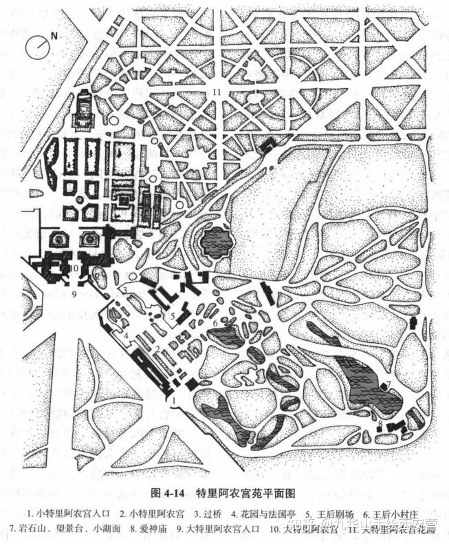 【风景园林理论考研必看】《西方园林史》经典园林平面图(中)——法国园林|英国园林 - 知乎