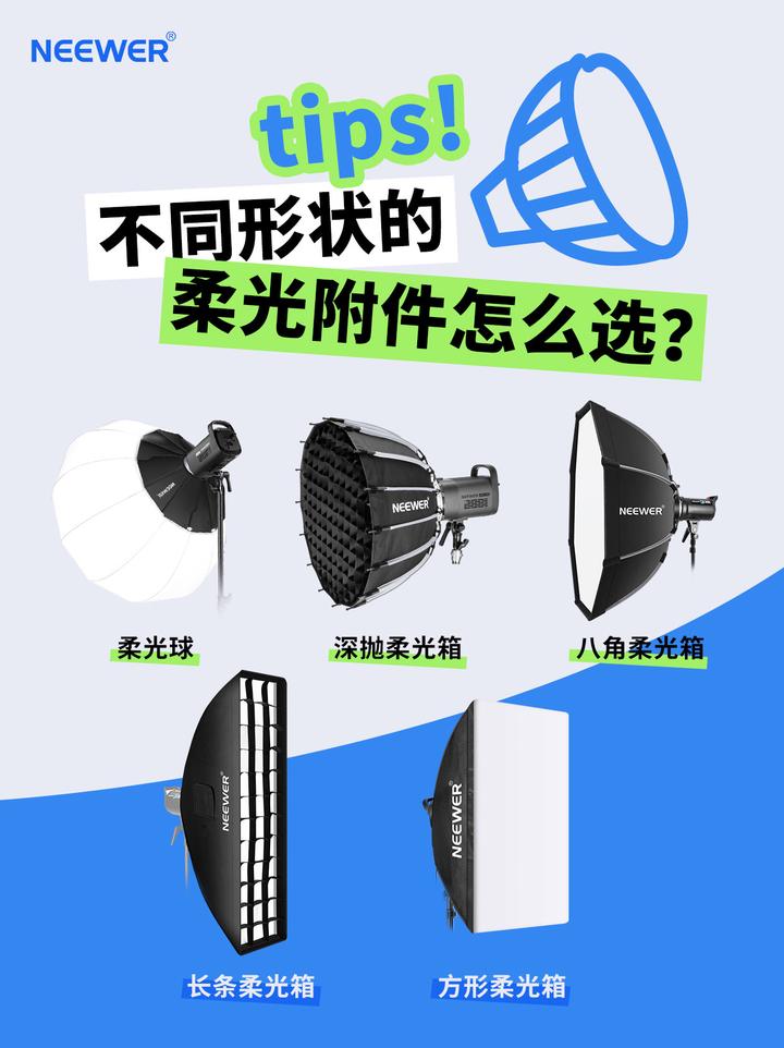 不同形状的柔光附件应该怎么选?一次看懂! - 知乎