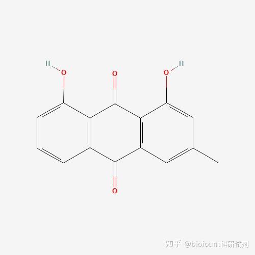 67chrysophanol(大黄酚);蒽醌 - 知乎
