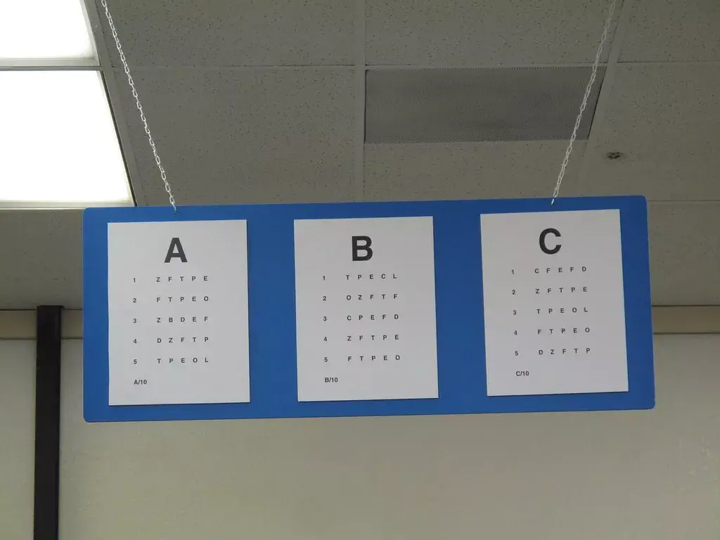 is anybody cheat on dmv vision test