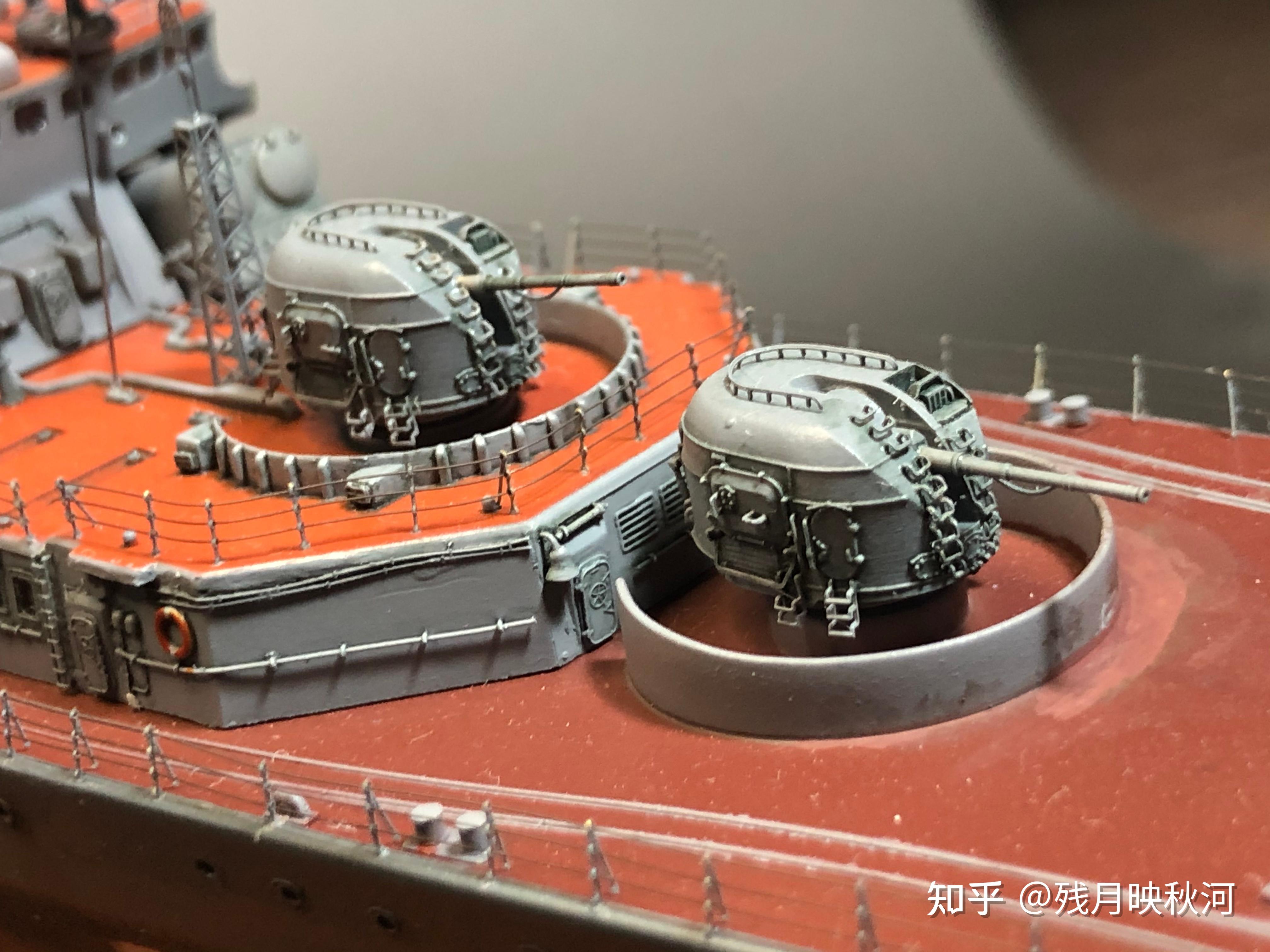 勇敢级1155型大型反潜驱逐舰(1/350) - 知乎
