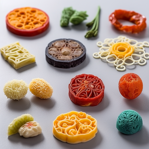 25例3d打印食物