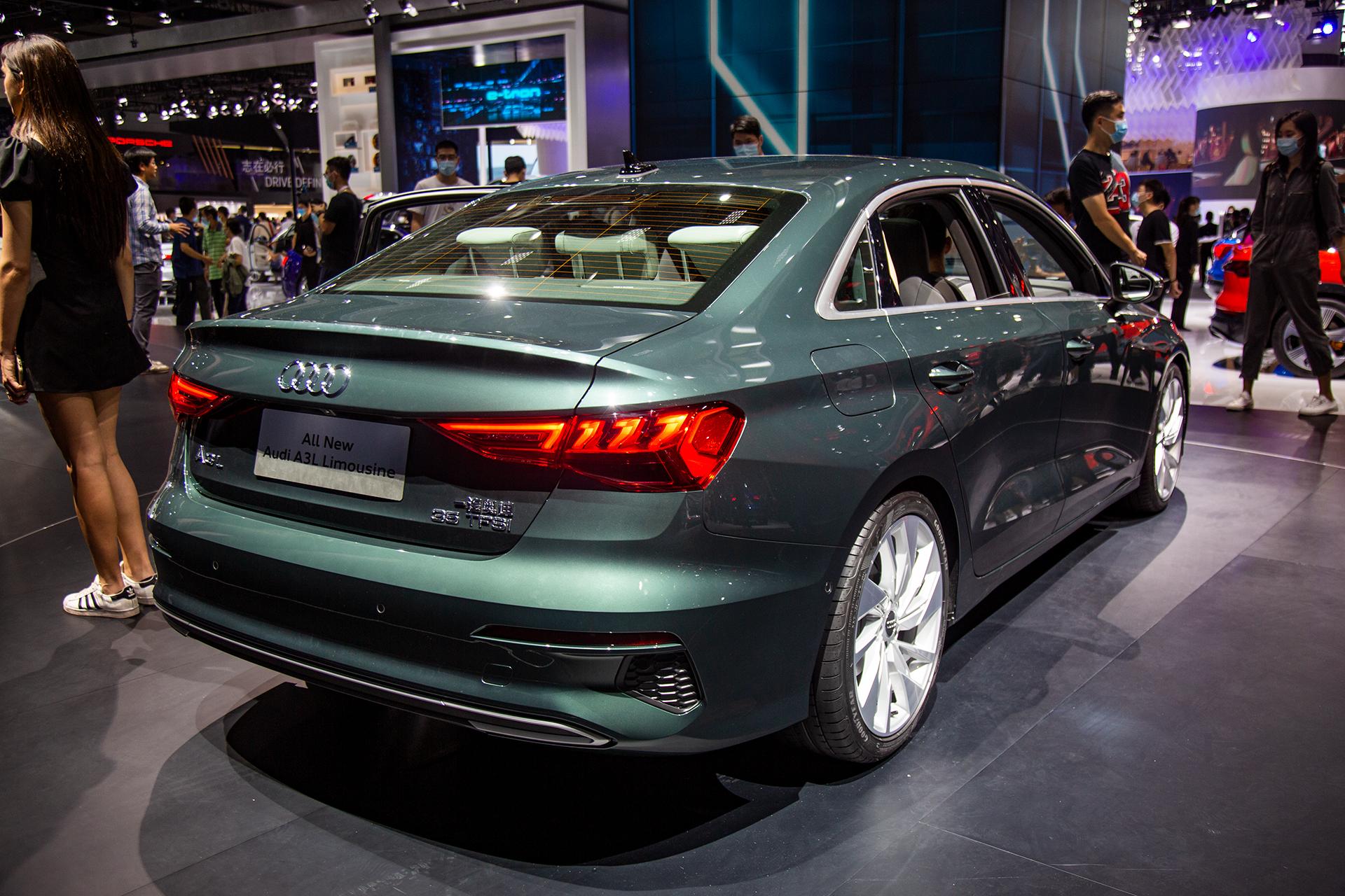 2020广州车展奥迪a3l轴距加长了51mm