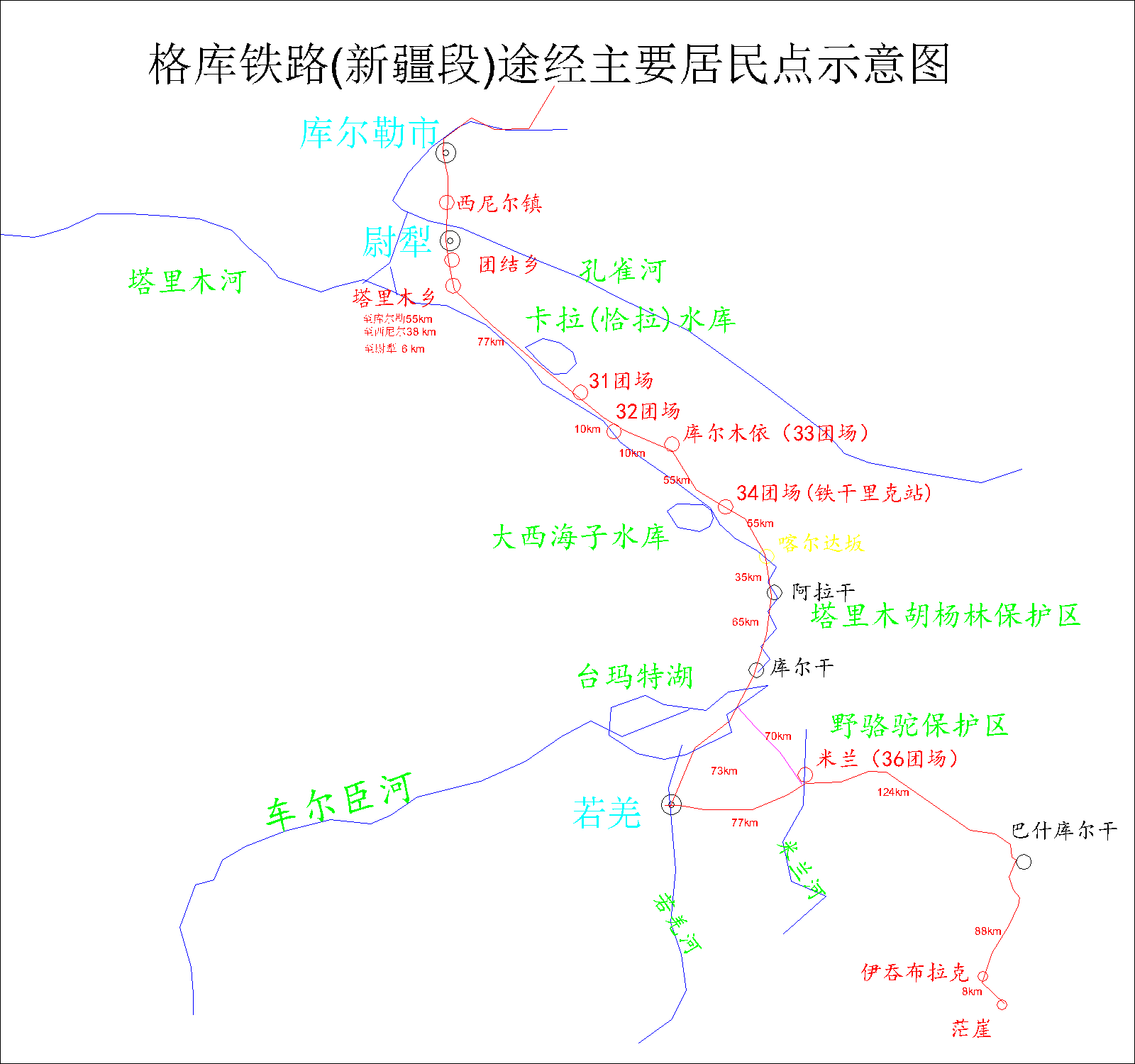 库尔勒——若羌——格尔木 铁路的修建对新疆乃至中国西北地区的影响?