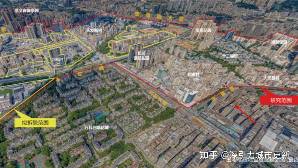 佳兆业操盘的五和枢纽片区更新都第一批确权了,双地铁五和站,华侨城荷棠里的隔壁! - 知乎