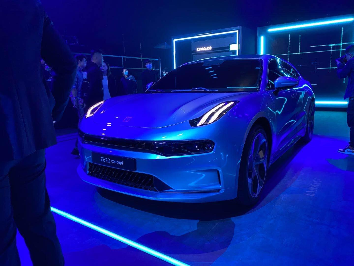 破百4s内综合续航700km领克zero概念车亮相