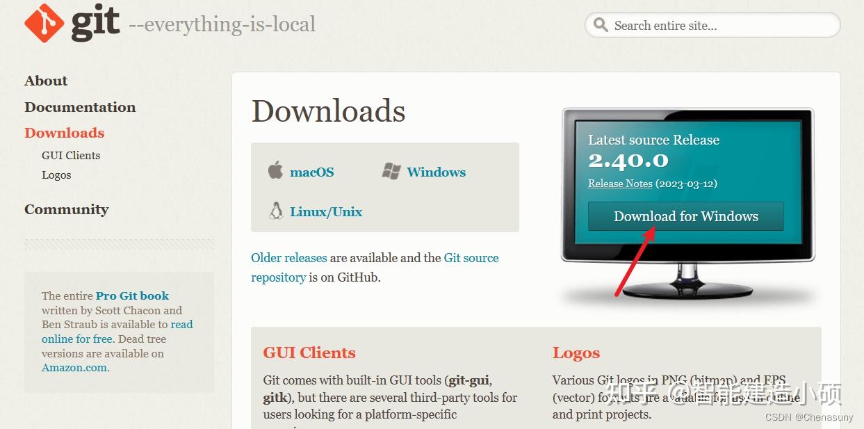  git github 