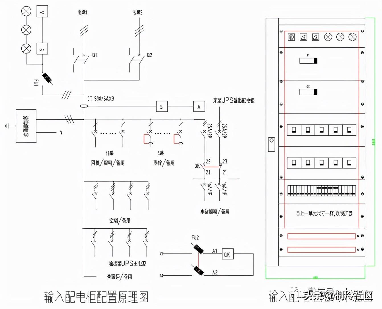 指示,报警等功能,便于使用和维护;如果低压配电系统馈电给计算机机房