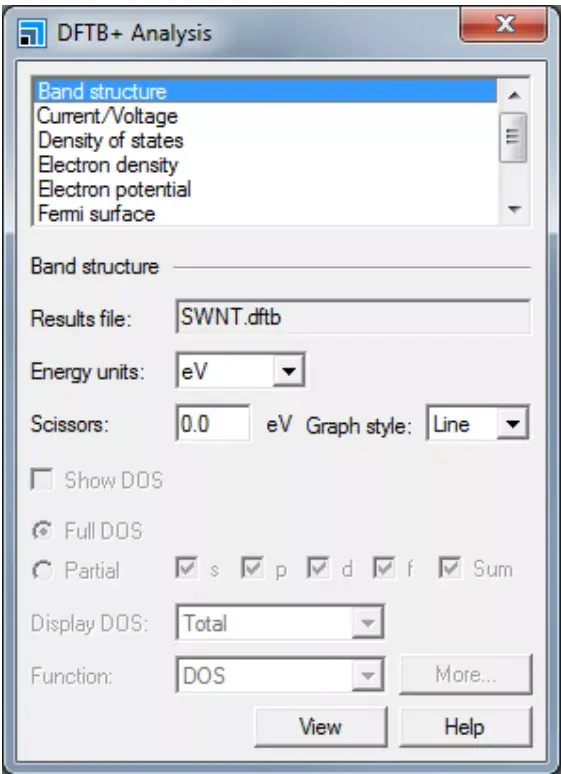 Materials Studio官方教程：DFTB+——碳纳米管的几何优化 - 知乎