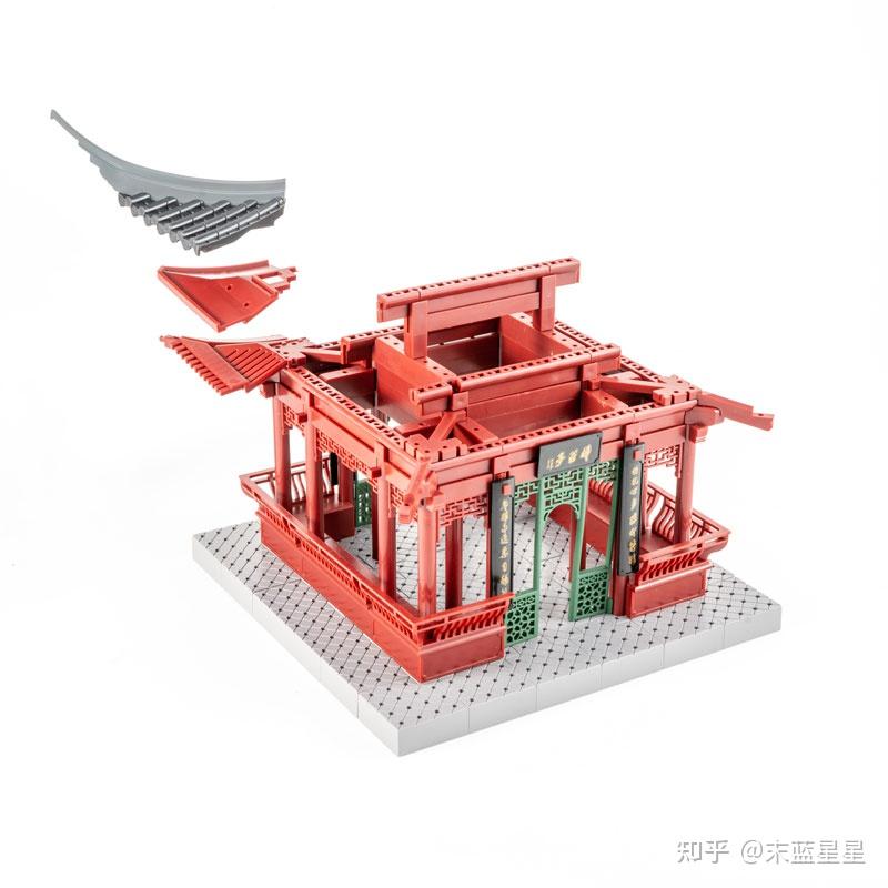 中国传统古建代表，四大名亭之一的「醉翁亭」也出榫卯积木拼搭模型了！ - 知乎
