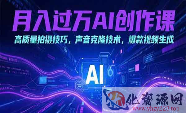 AI数字人创作课_wwz