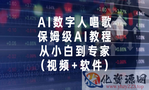 《AI数字人唱歌》保姆级AI教程，从小白到专家_wwz