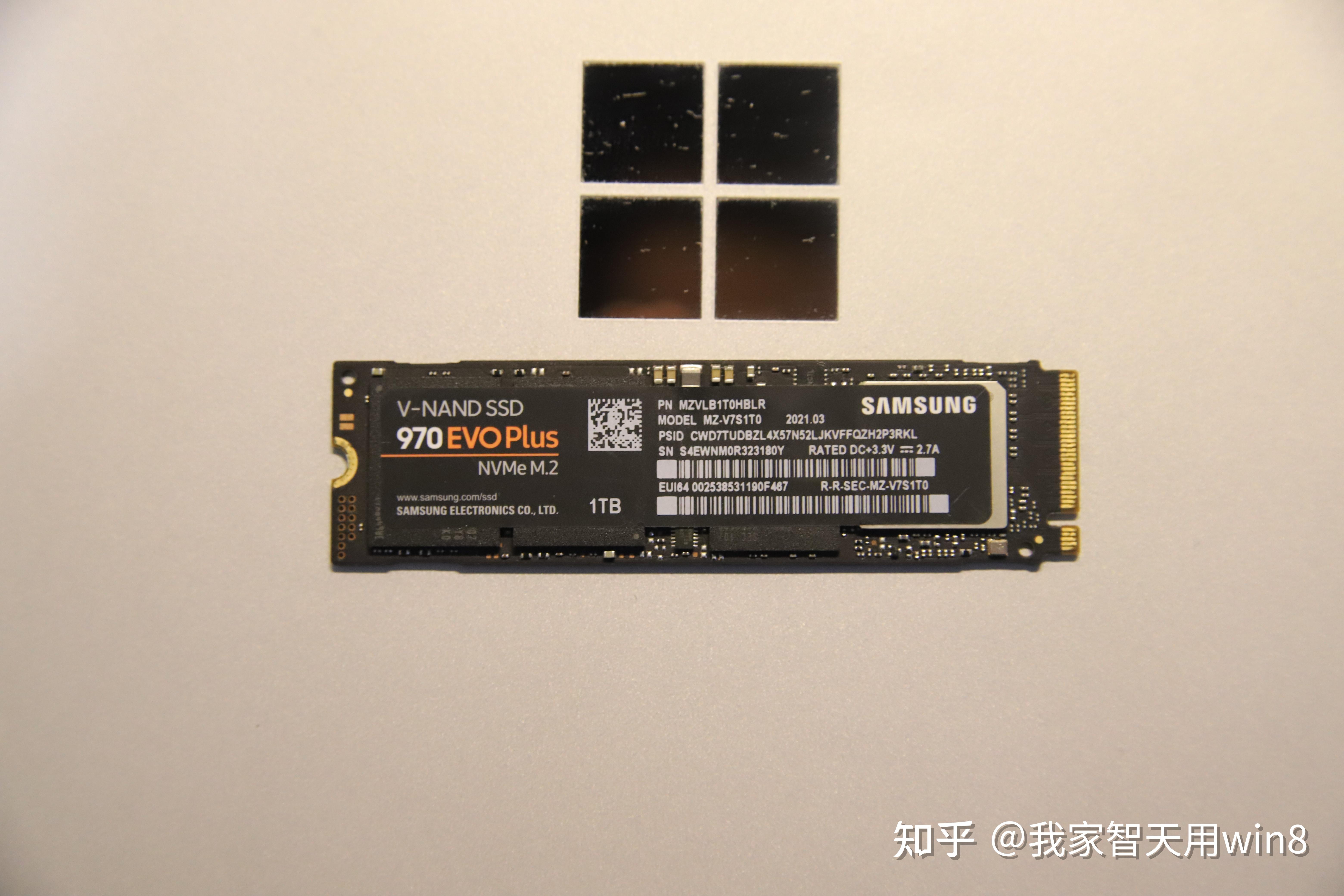三星(Samsung)970EVO PLUS 1T 拆解测试 - 知乎