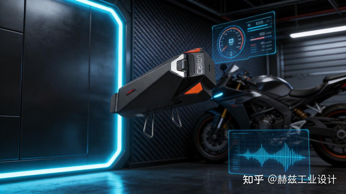 hezidesign头盔蓝牙耳机主机