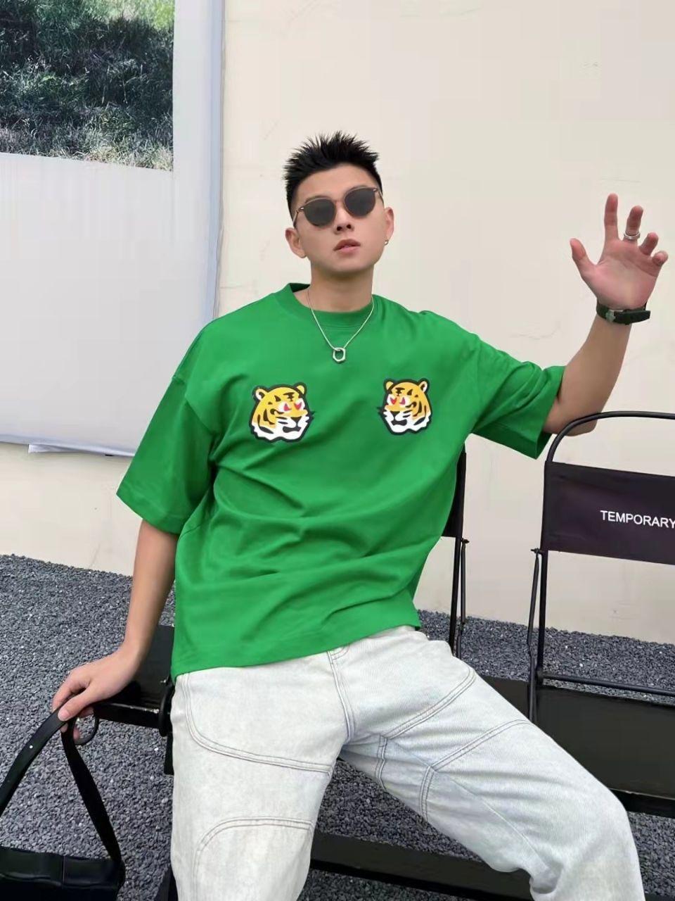 2022ss虎年新款lv老虎印花短袖t恤