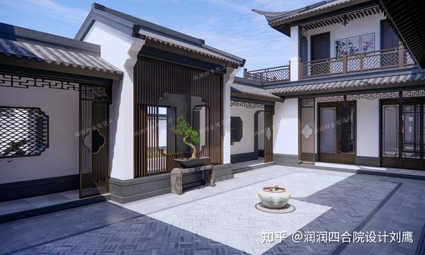 润润四合院设计刘鹰：四川两层苏式四合院祖宅25×18.5，游花园，享田园生活 - 知乎