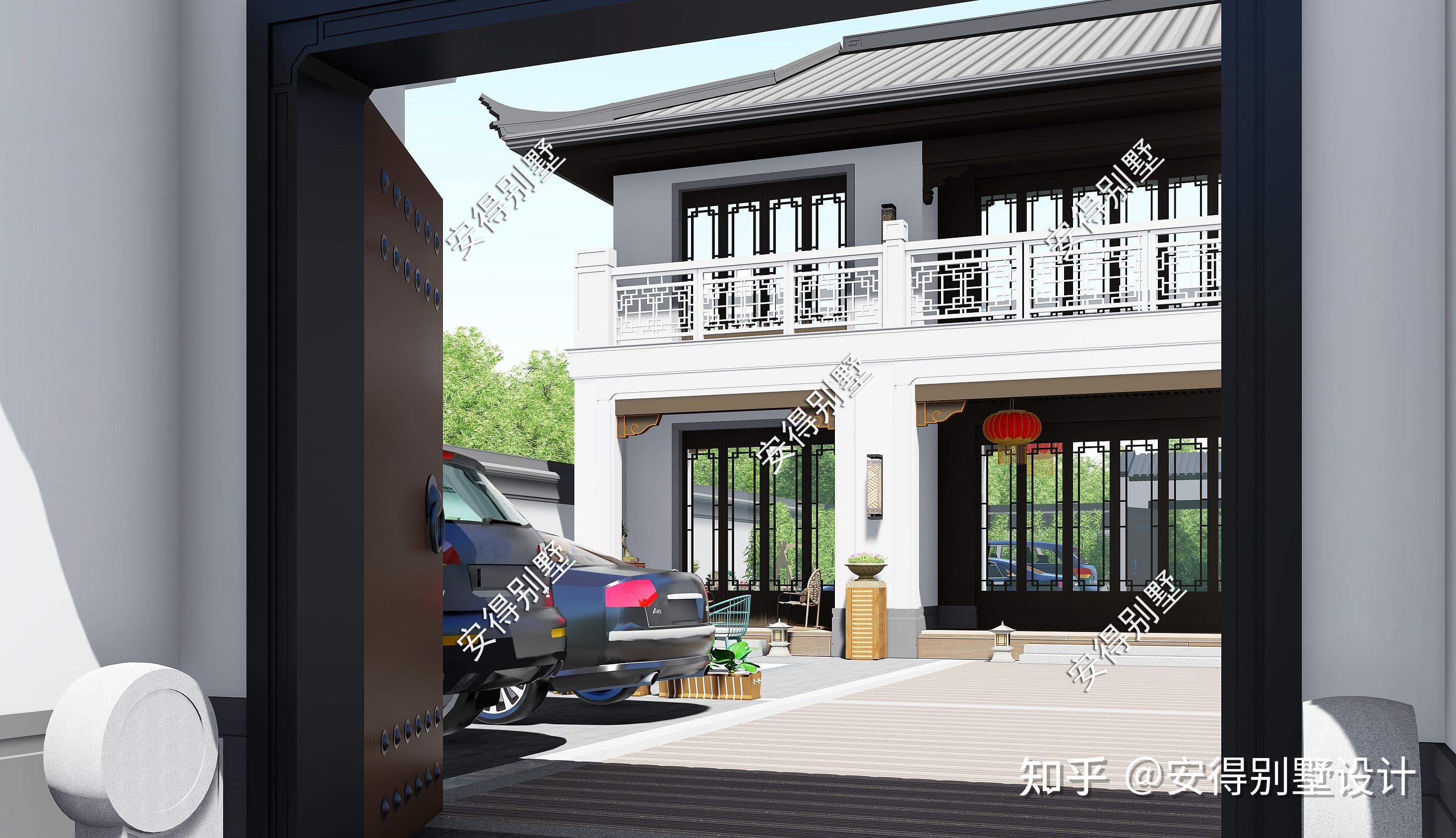 9款中式合院别墅,有宅有院,最美乡村住宅! - 知乎