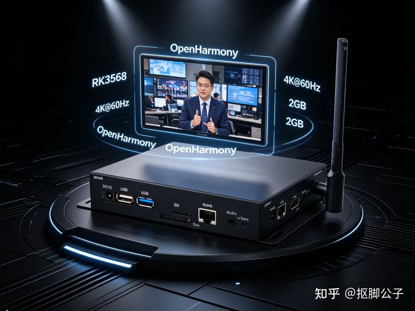 政企单位必看!这款OpenHarmony信息发布盒,让你轻松完成国产化替代