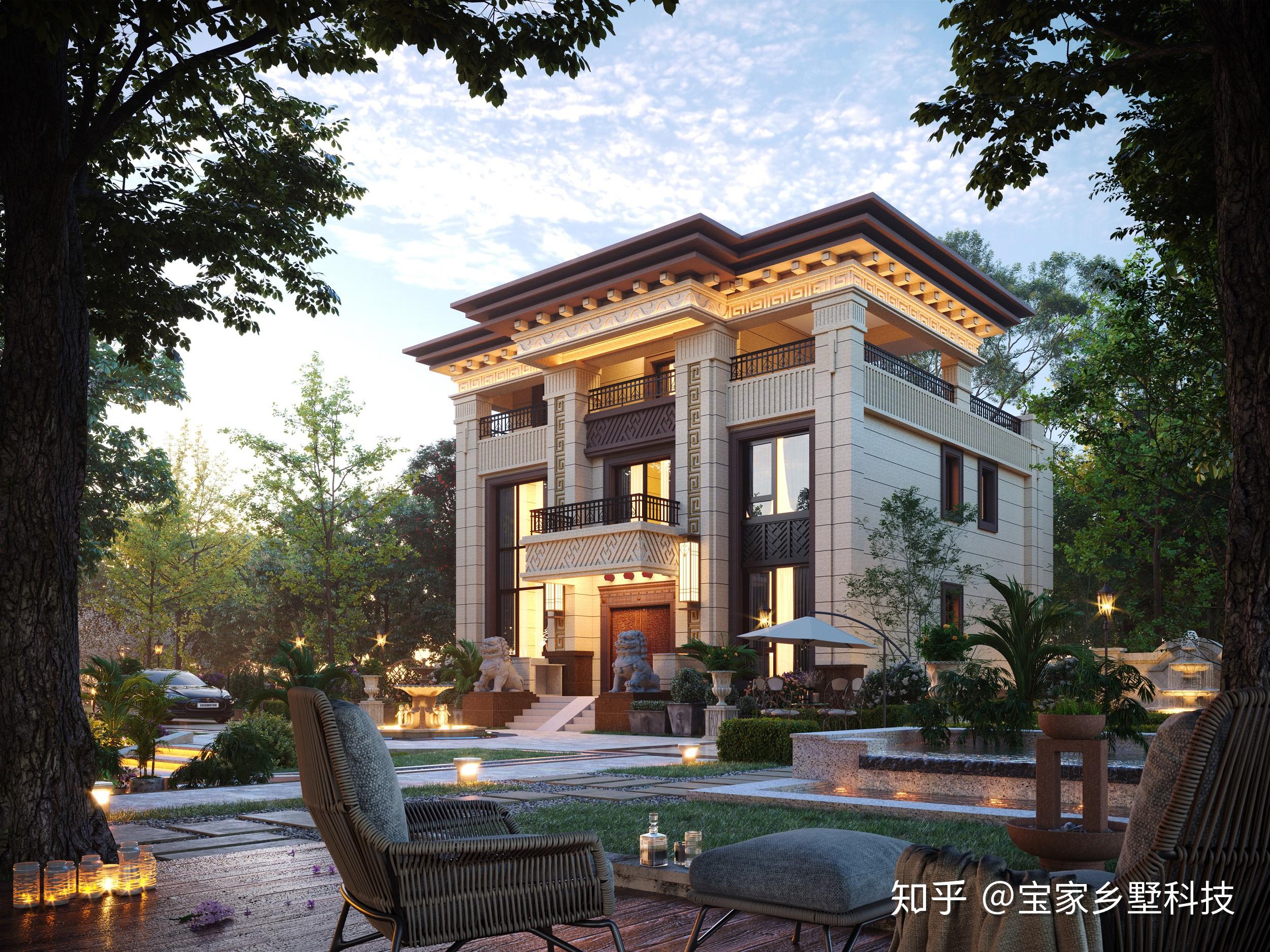 宝家新品c1解读占地120㎡别墅小宅基地如何做出大豪宅