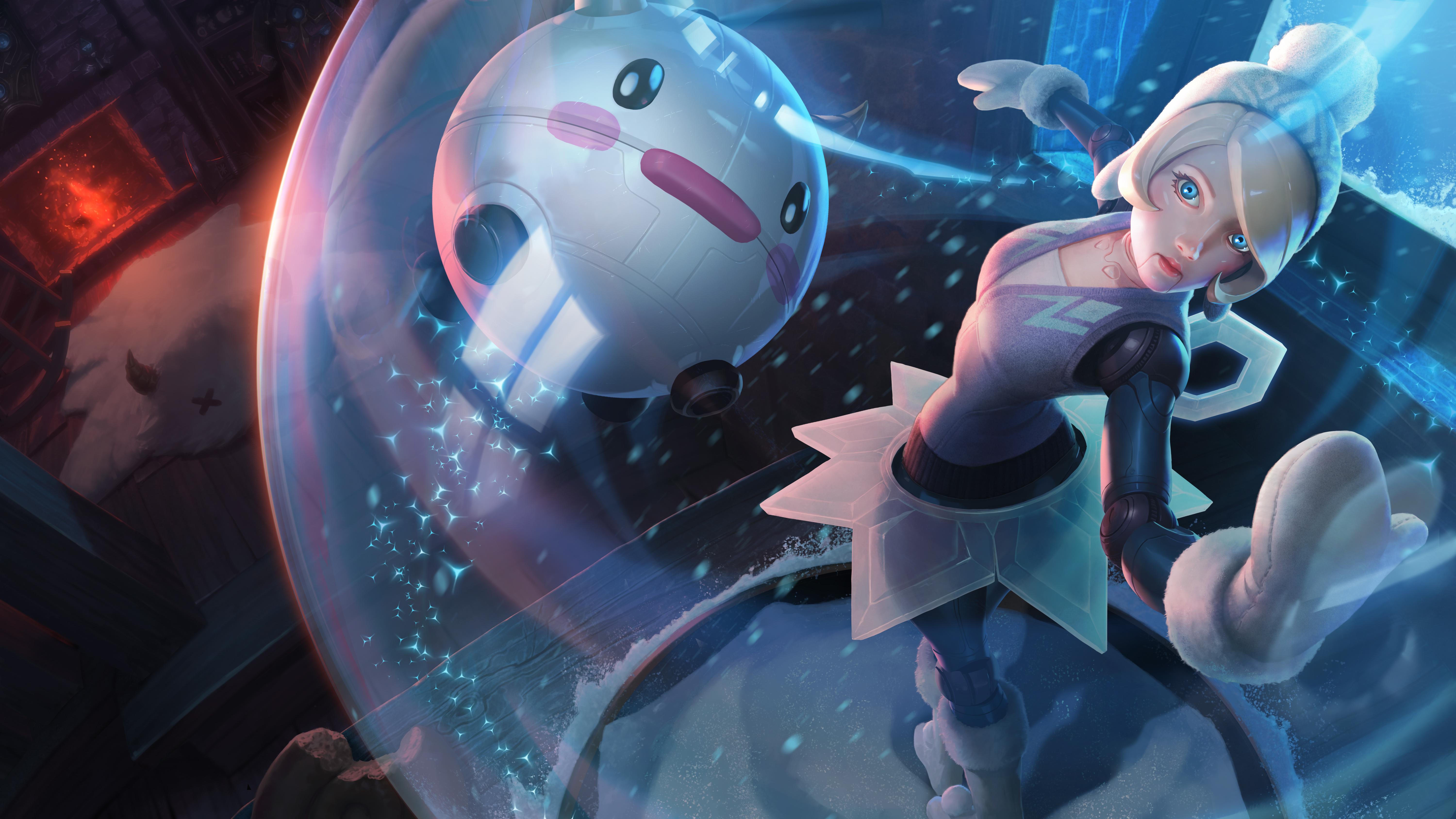 冰雪节系列皮肤 原画赏析已认证帐号英雄联盟手游