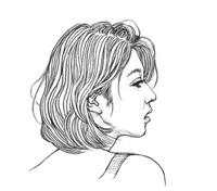 速写视频教程丨头部,五官,衣领的画法讲解