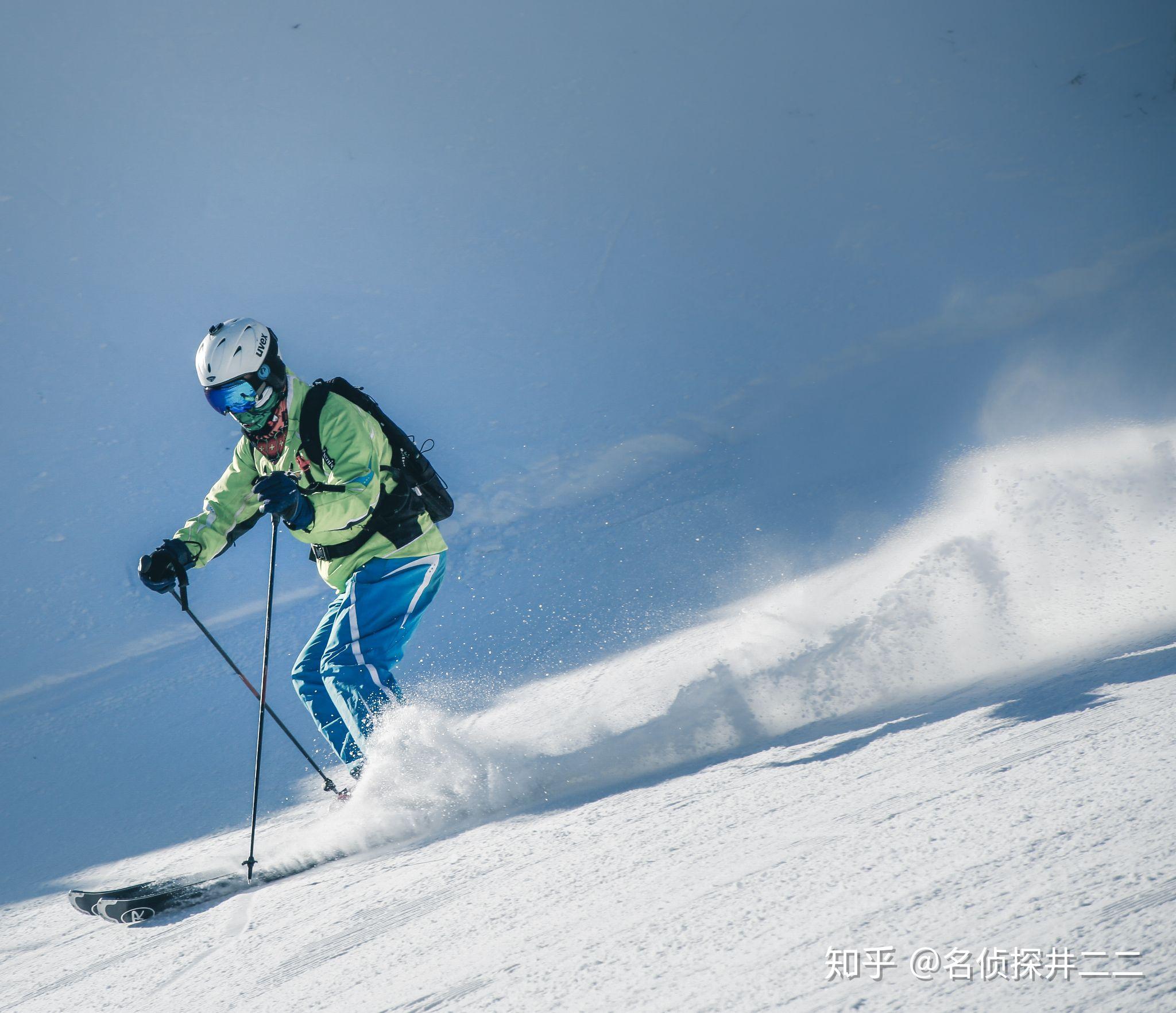 双板滑雪拍照姿势图片