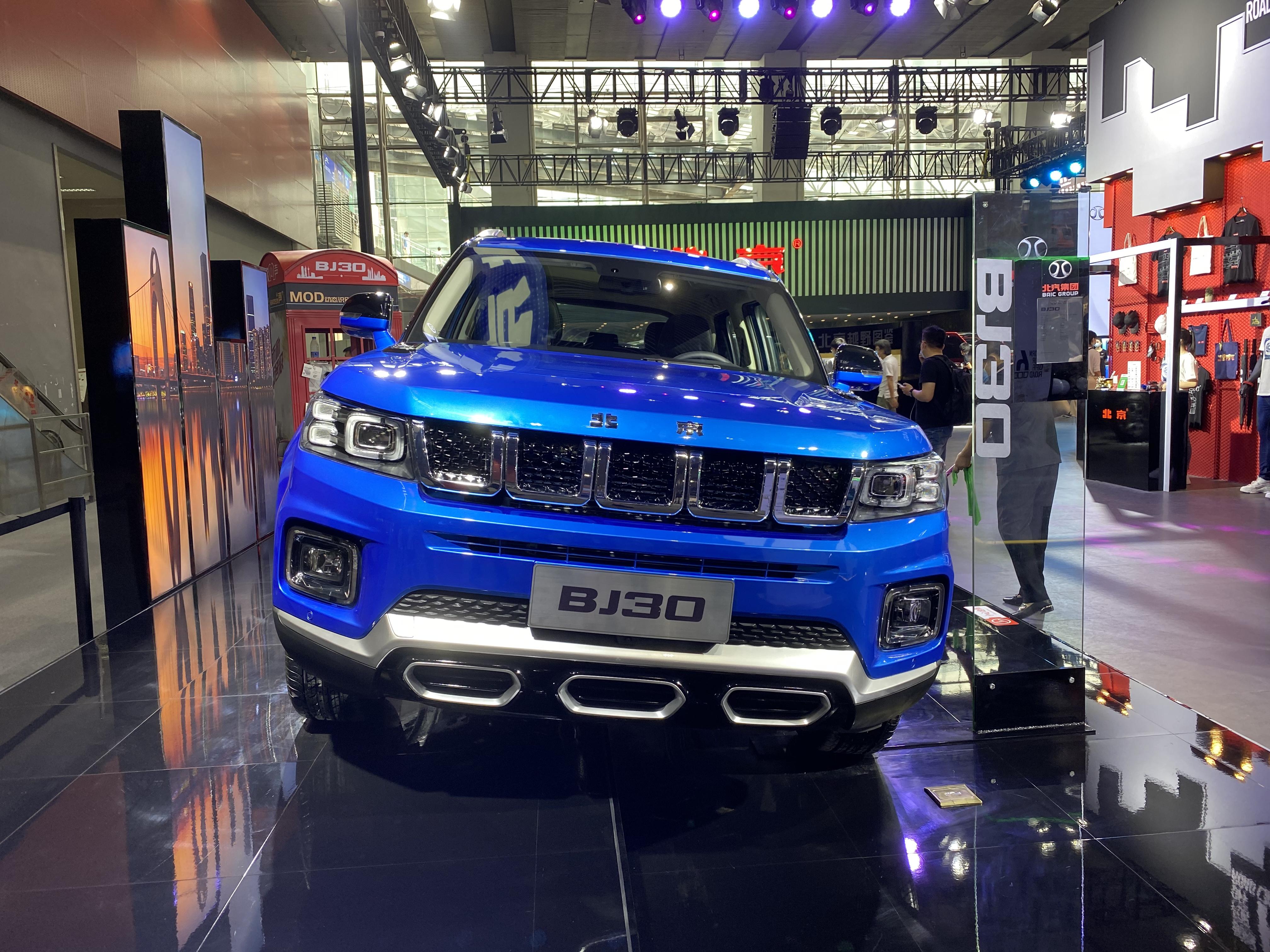 广州车展实拍北京bj3010万级硬派suv