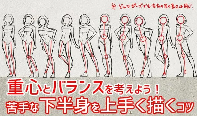 人物的下半身应该怎么画? - 知乎