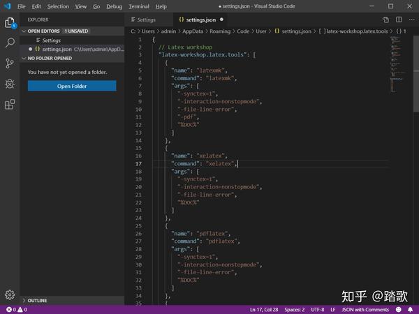 编写中文latex Vscode Texlive 知乎