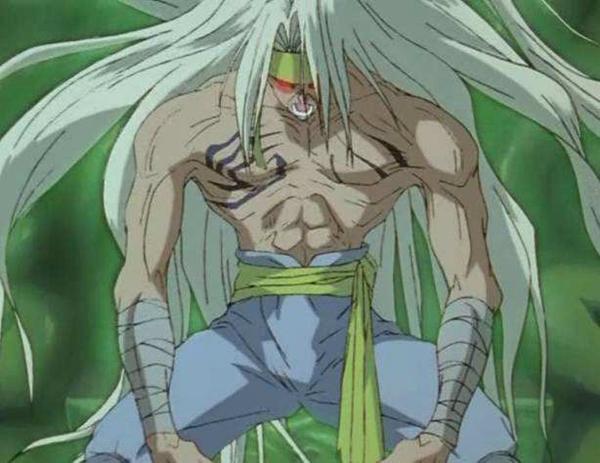 因为他的父亲,是魔界最强大的,堪称无敌的雷禅,在继承了血统之后,幽助