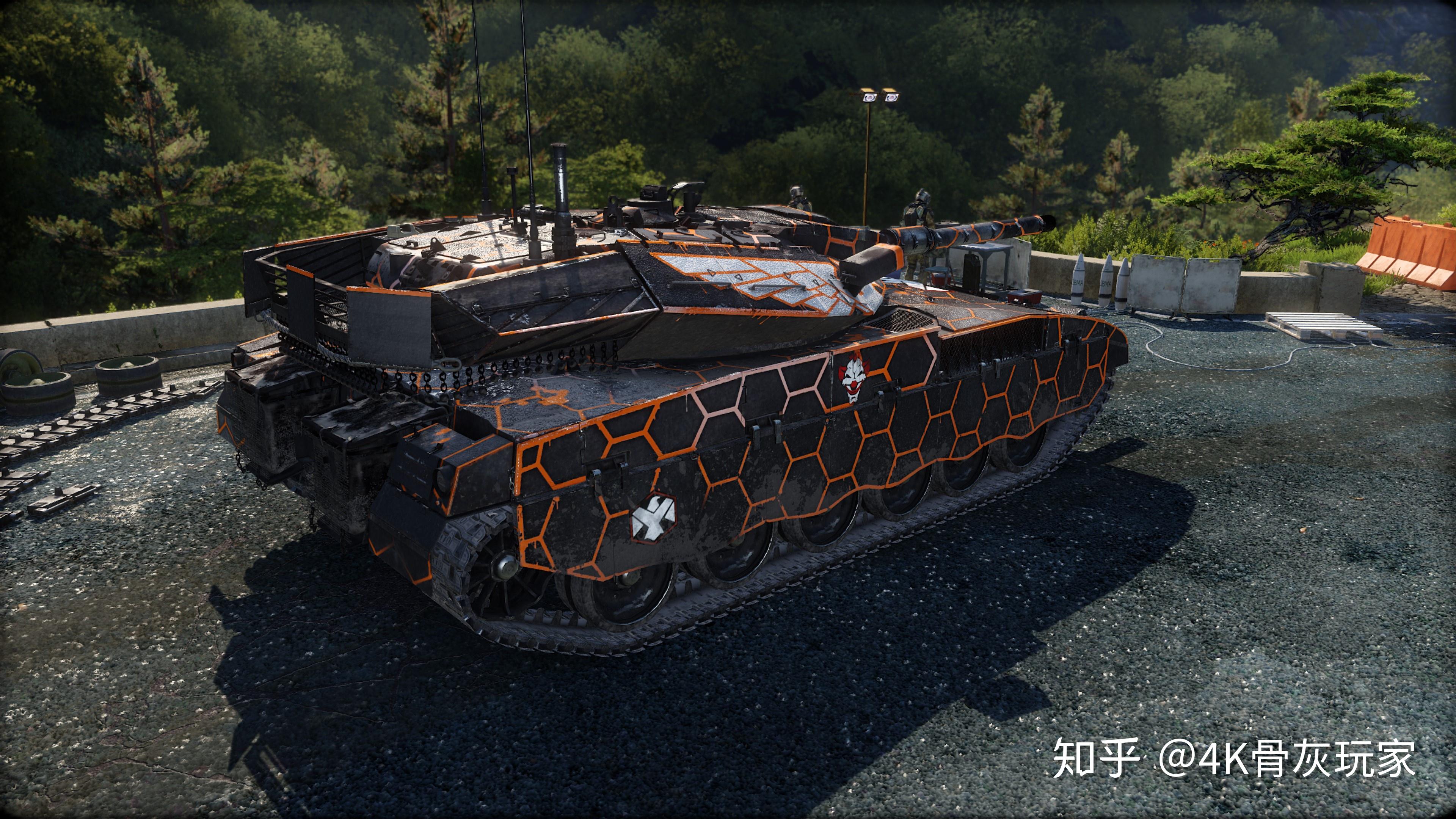 以色列梅卡瓦2d主战坦克实战4k视频装甲战争游戏超清演示3840x216060p