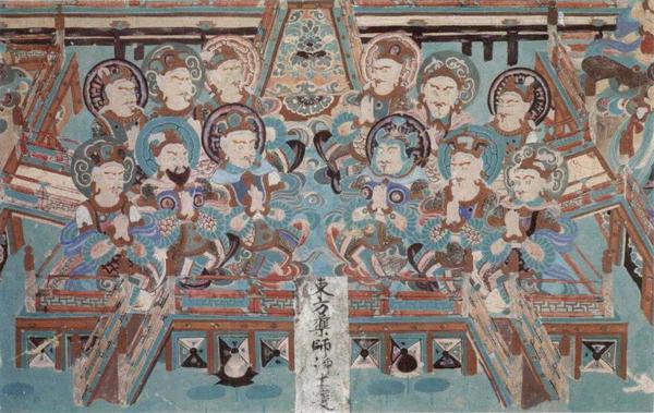 【神游千年,大美敦煌】晚唐-12窟-四壁三铺加屏风画,堂堂大观【高清大图200多幅】 - 知乎