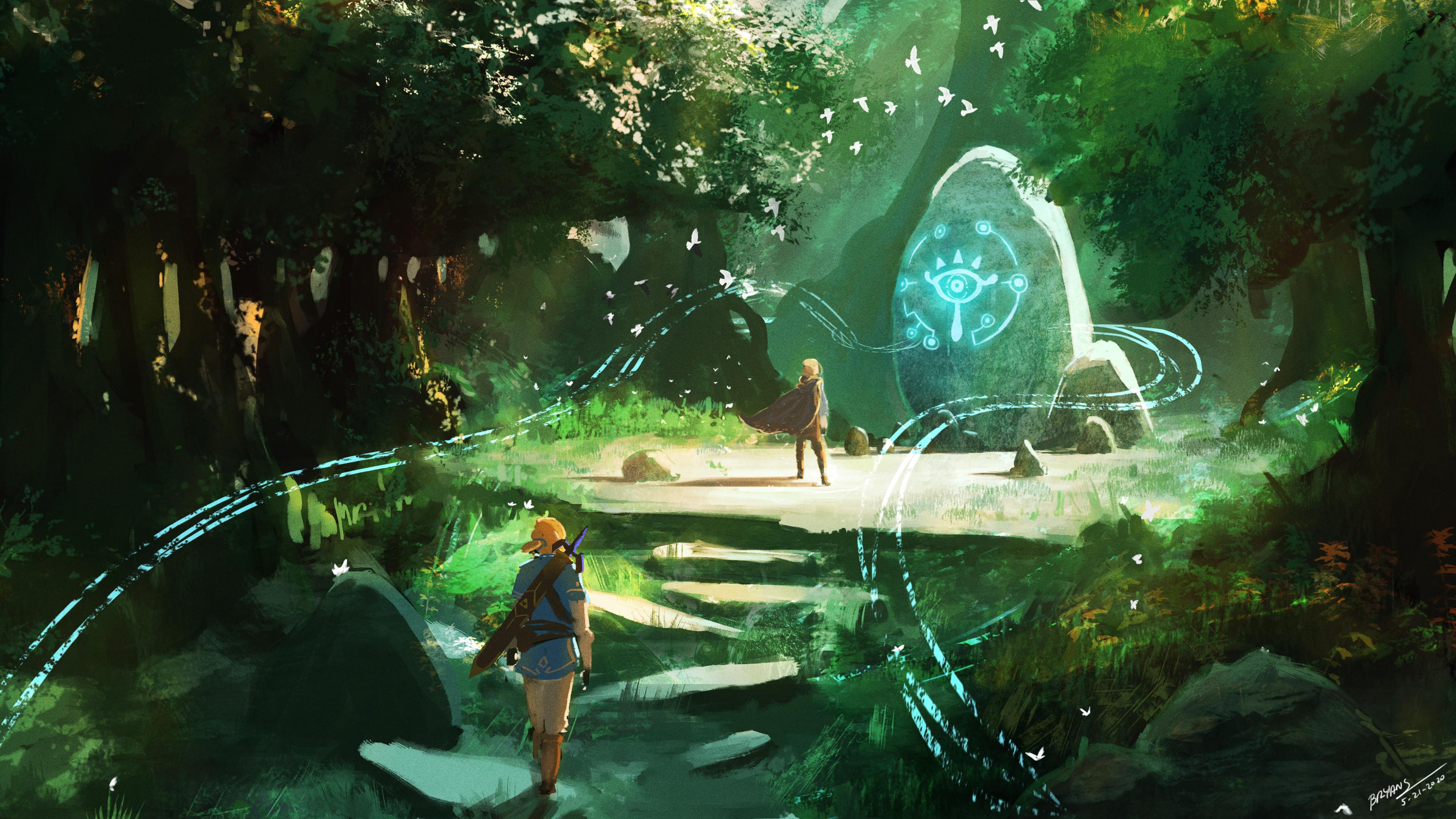 有什么游戏塞尔达传说旷野之息好看的壁纸分享下