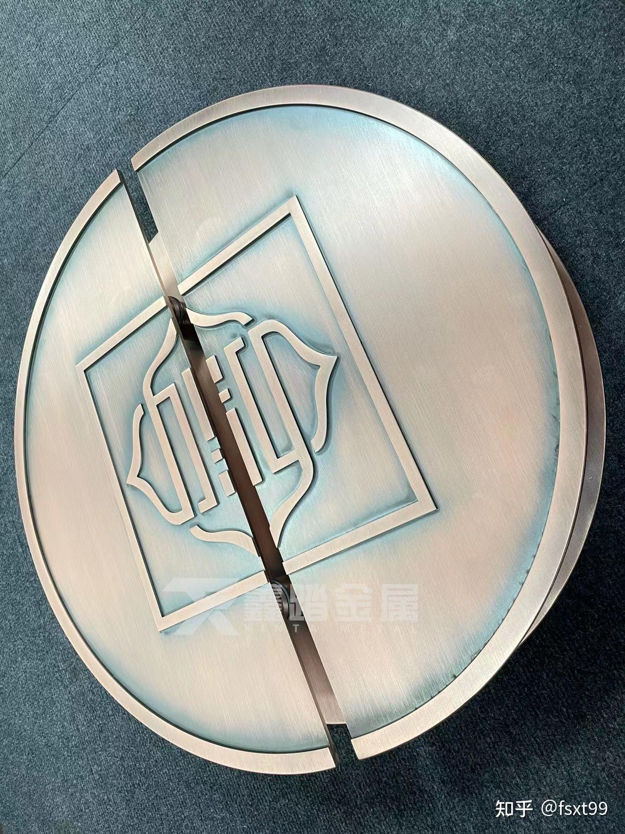 不锈钢拉丝仿古铜大门拉手