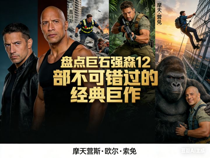 盘点巨石强森12部不可错过的经典巨作- 知乎