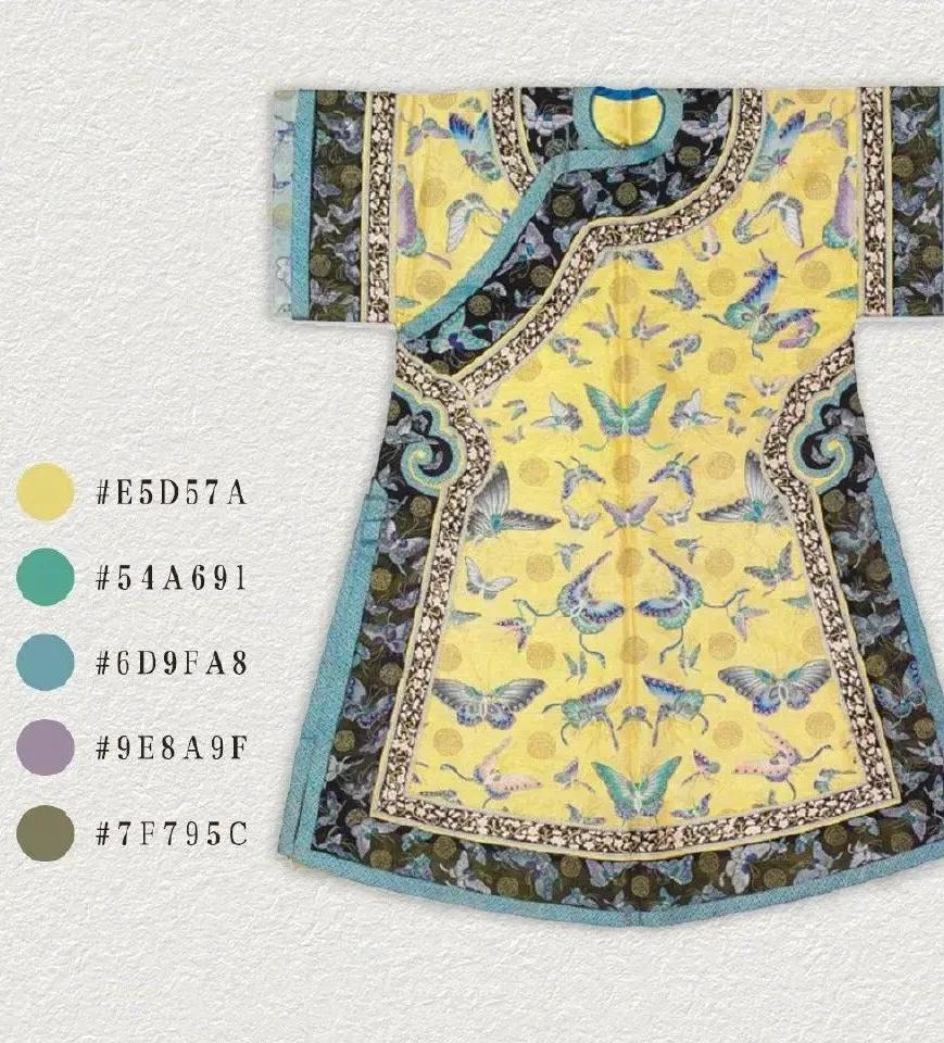 中国古代服饰色彩大赏不同朝代流行色解析