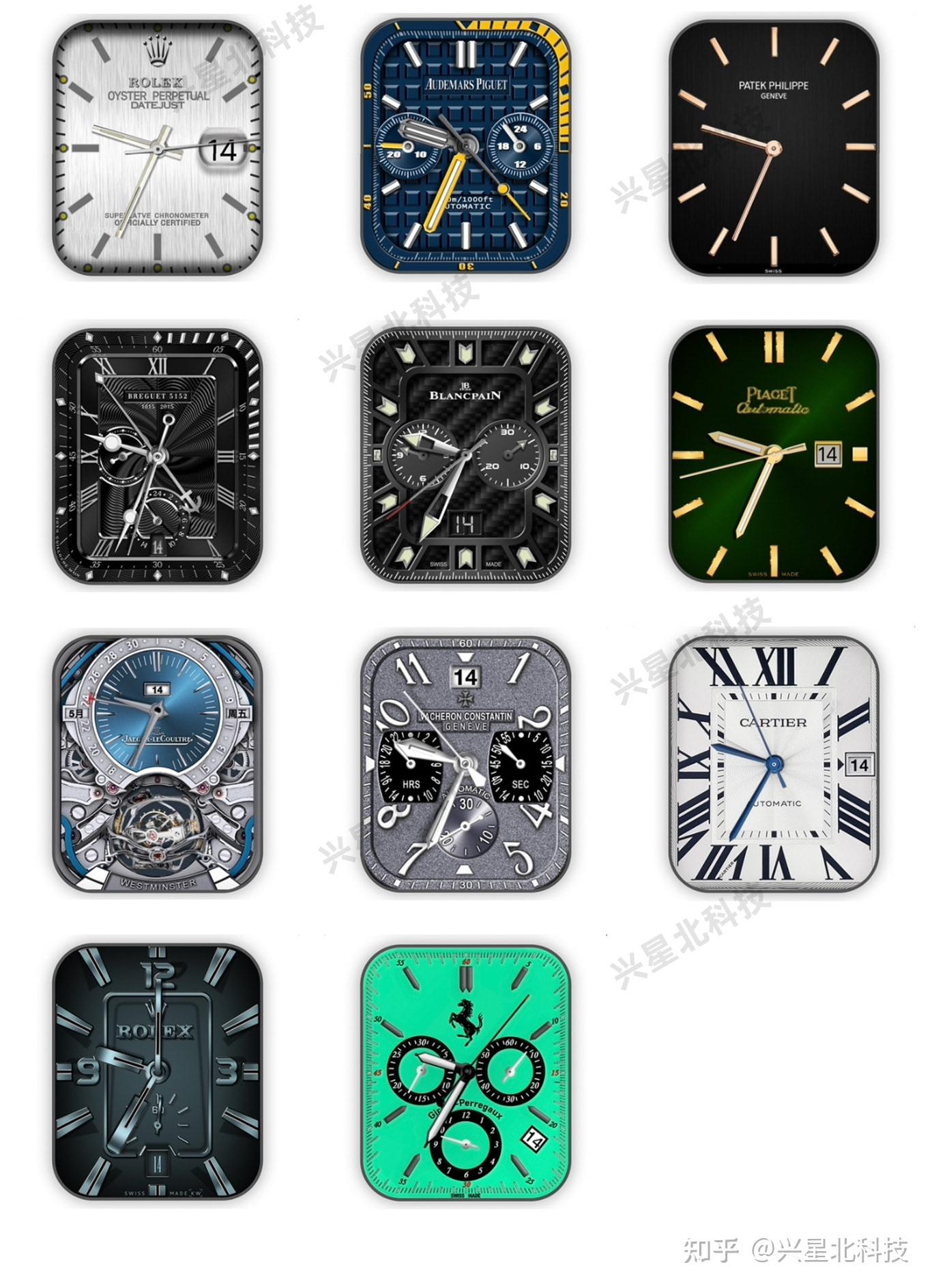 让Apple watch变身世界名表 含38款Clockology表盘文件 - 知乎